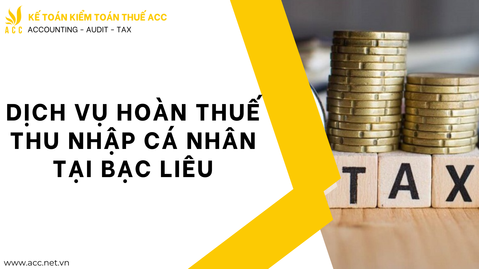 Dịch vụ hoàn thuế thu nhập cá nhân tại Bạc Liêu