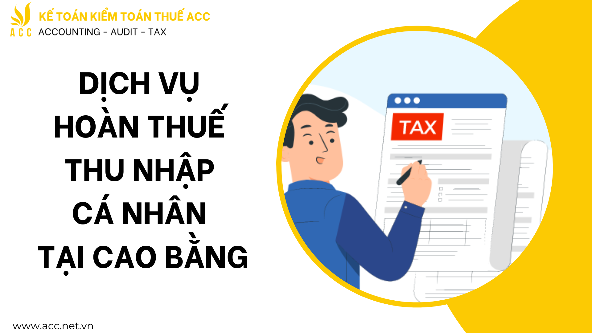 Dịch vụ hoàn thuế thu nhập cá nhân tại Cao Bằng