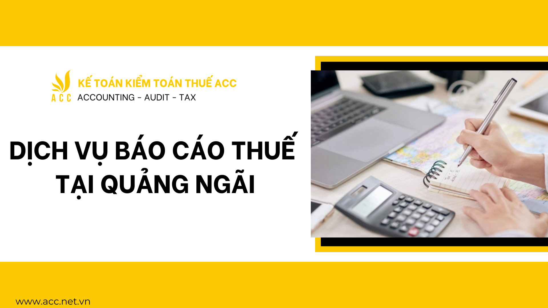 Dịch vụ báo cáo thuế tại Quảng Ngãi