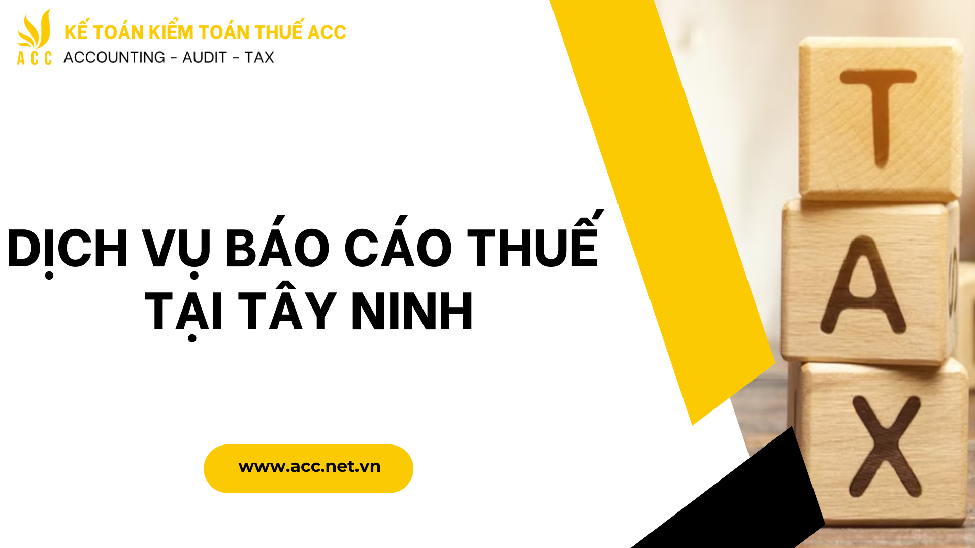 Dịch vụ báo cáo thuế tại Tây Ninh