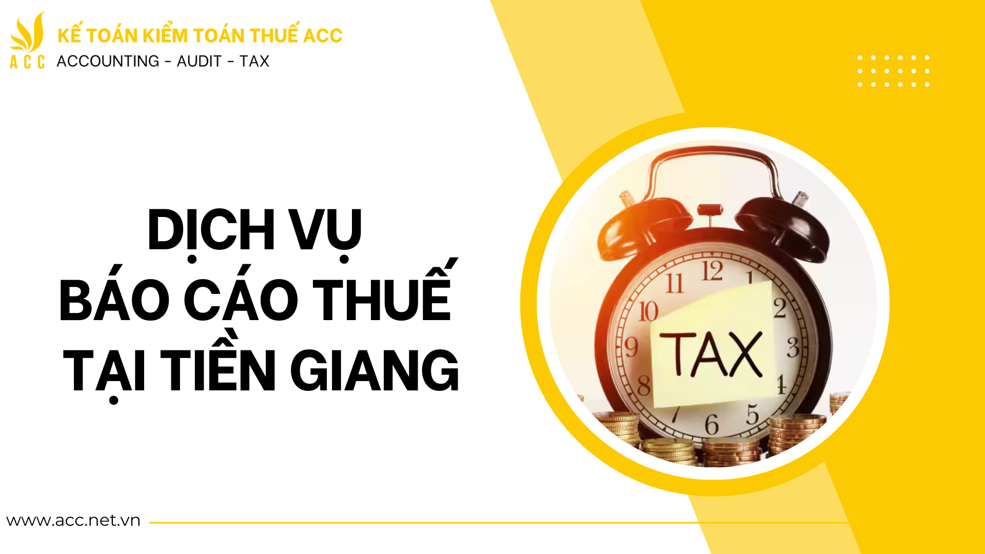 Dịch vụ báo cáo thuế tại Tiền Giang