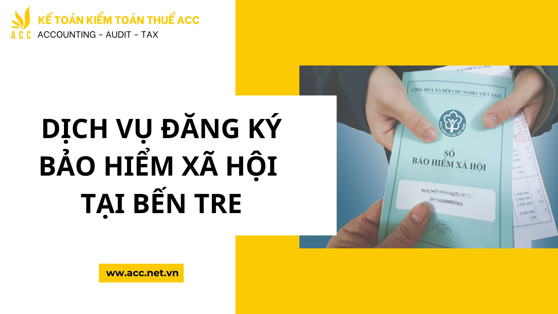 Dịch vụ đăng ký bảo hiểm xã hội tại Bến Tre