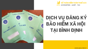 Dịch vụ đăng ký bảo hiểm xã hội tại Bình Định