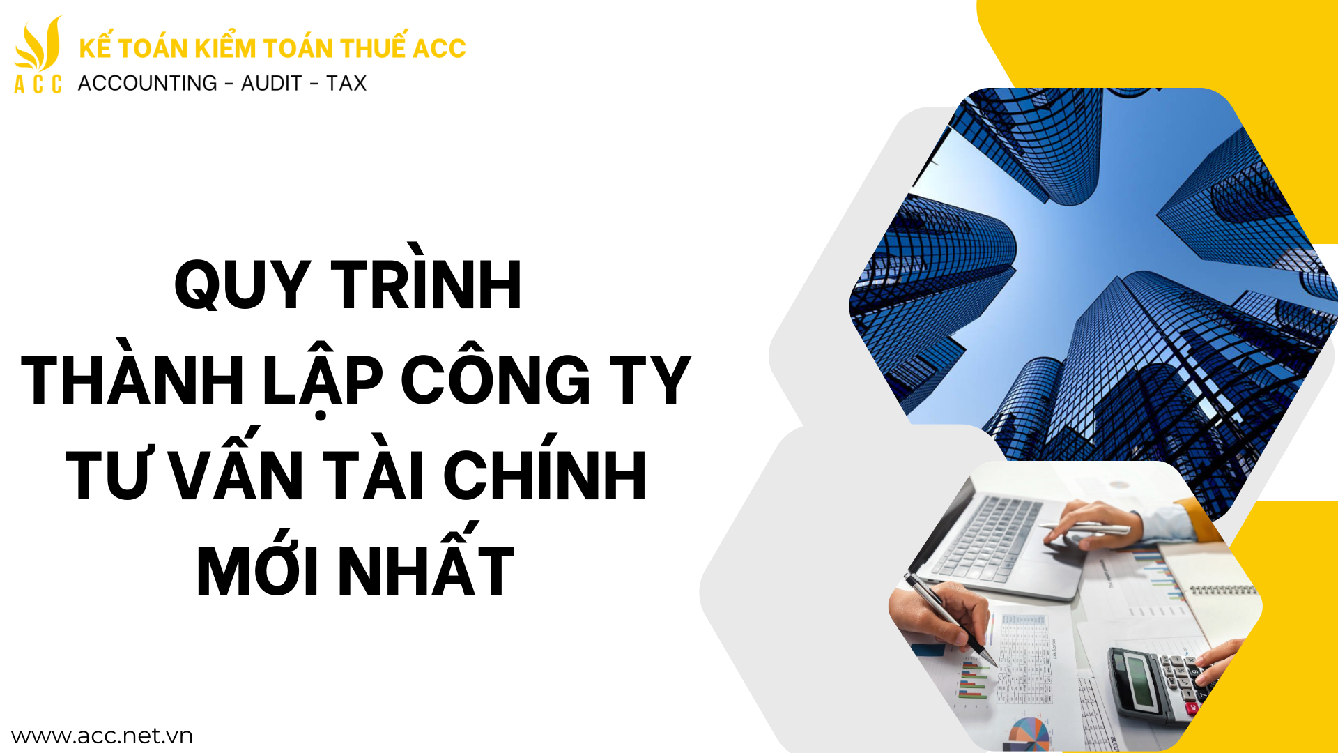 Quy trình thành lập công ty tư vấn tài chính mới nhất