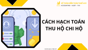 Hướng dẫn cách hạch toán thu hộ chi hộ