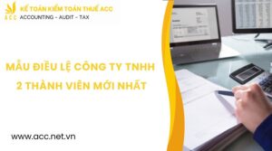 Mẫu điều lệ công ty TNHH 2 thành viên mới nhấtvụ đăng ký mã số thuế cá nhân tại Gia Lai