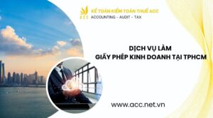 Dịch vụ làm giấy phép kinh doanh tại TPHCM