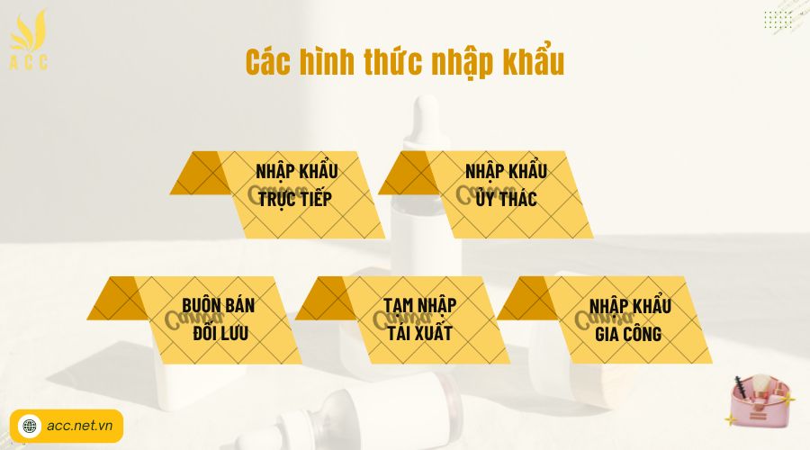 Các hình thức nhập khẩu