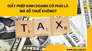 Giấy phép kinh doanh có phải là mã số thuế không