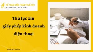 Thủ tục xin giấy phép kinh doanh điện thoại