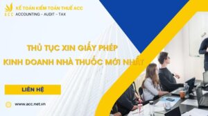 Thủ tục xin giấy phép kinh doanh nhà thuốc mới nhất