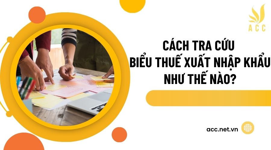 Cách tra cứu biểu thuế xuất nhập khẩu như thế nào