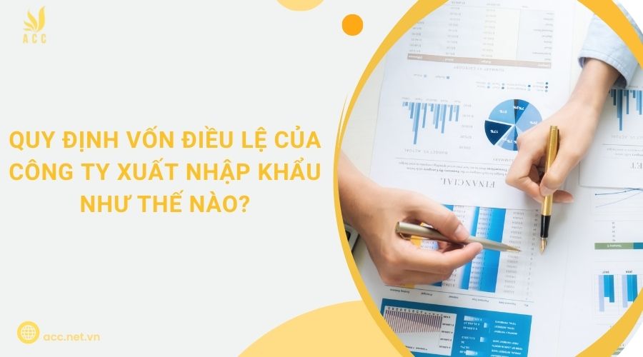 Quy định vốn điều lệ của công ty xuất nhập khẩu như thế nào