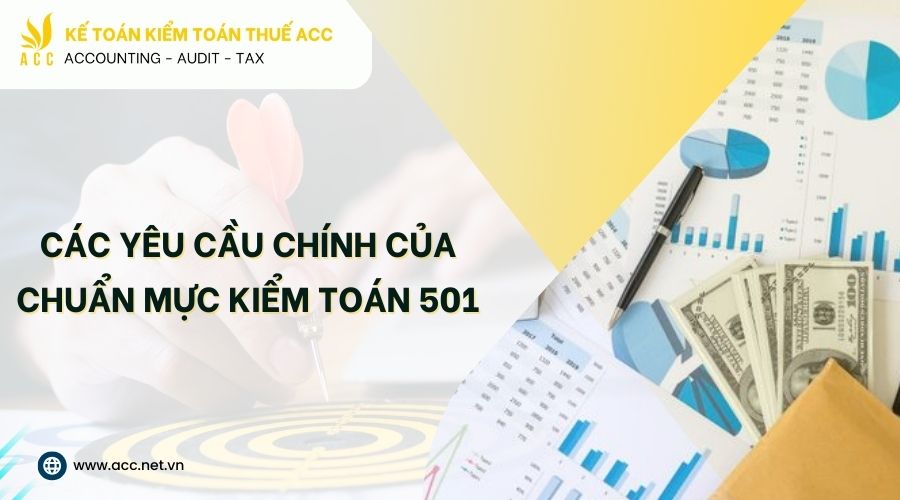 Chuẩn mực kiểm toán 501 mới nhất 