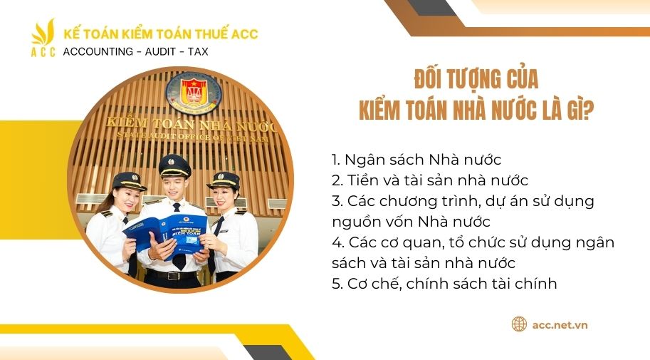 Đối tượng của kiểm toán nhà nước là gì?