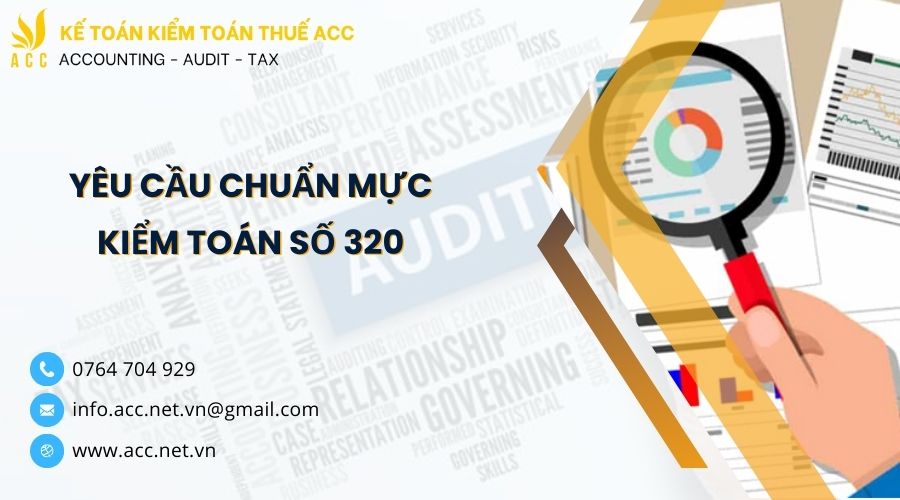 Hướng dẫn chuẩn mực kiểm toán số 320