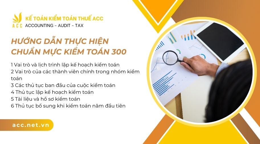 Hướng dẫn thực hiện chuẩn mực kiểm toán 300