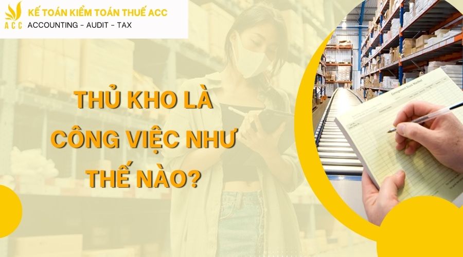 Kế toán kiêm thủ kho được không