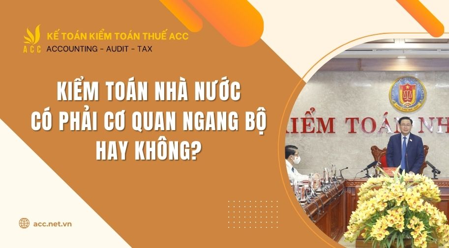 Kiểm toán nhà nước thuộc chính phủ hay quốc hội