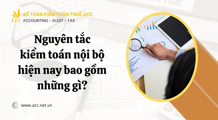 Nguyên tắc kiểm toán nội bộ hiện nay bao gồm những gì