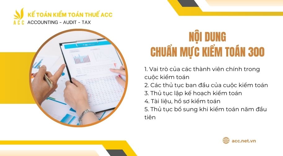 Nội dung chuẩn mực kiểm toán 300