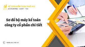 Sơ đồ bộ máy kế toán công ty cổ phần chi tiết