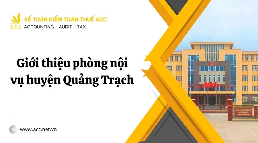 phòng nội vụ huyện quảng trạch
