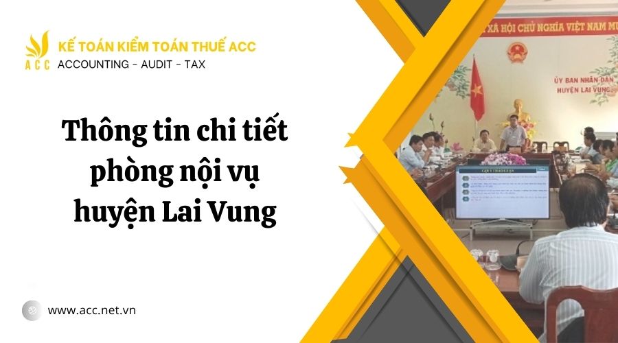 phòng nội vụ huyện lai vung