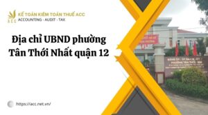 Địa chỉ UBND phường Tân Thới Nhất quận 12.jpg