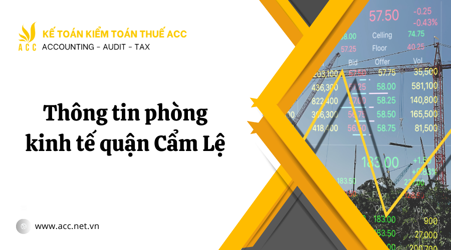 phòng kinh tế quận Cẩm Lệ
